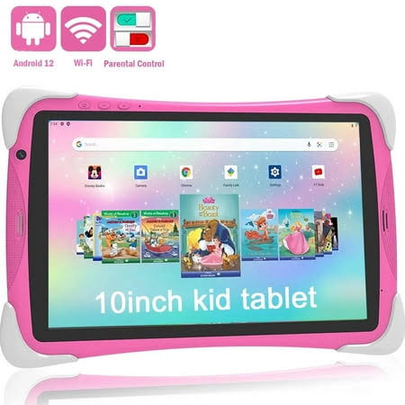 10.1 inch Kids Tablet Android 12 Kids Tablet 2GB 32gb Tablet APP Preinstalled & Parent Control Kids Education Children Tablet with WiFi