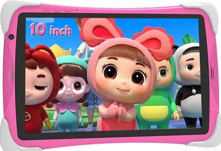 10.1 Kid tablet,Android 12 tablet for kids with dual Cameras, 800x1280 HD IPS touch screen, parental controls, and pre-installed YouTube and Netflix